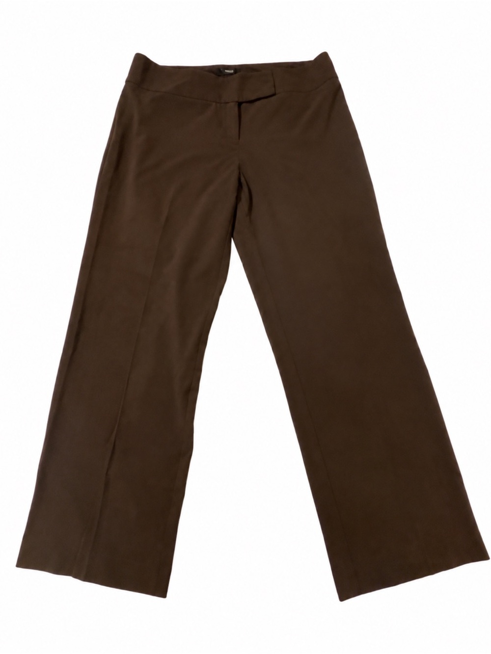 Style & Co Brown Stretch Straight Leg Dress Pants Size 12
